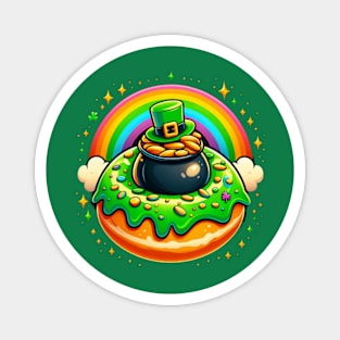 Pot 'O Gold Donut Magnet